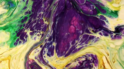 Psychedelic Color Spreading Swirling 90