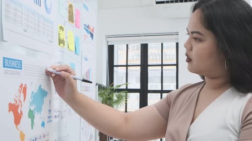 creative agency business brain storm meeting presentation