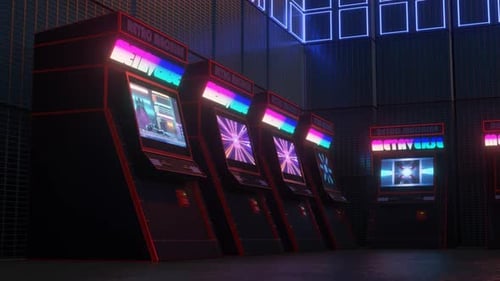 Videojuego Arcade Room Loop