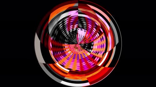 Creative Liquid Geometric Square High Tech Hud Background