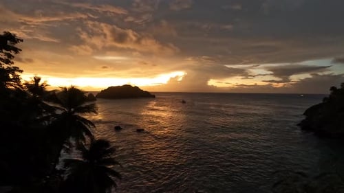 Sunset Time Lapse - Archipelago in Brazil