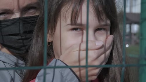 Distressed Girl Victim of Crime