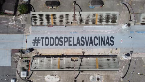 Cityscape of Sao Paulo Brazil. Stunning landscape of downtown district city.