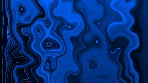 Aqua Color Wavy Marble Liquid Animation