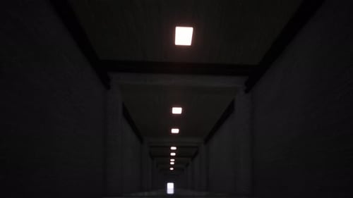 Passing By A Long Extended Cement Lane 3