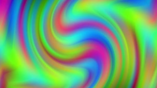 Vibrant Fluid Swirl Abstract Background Loop Animation