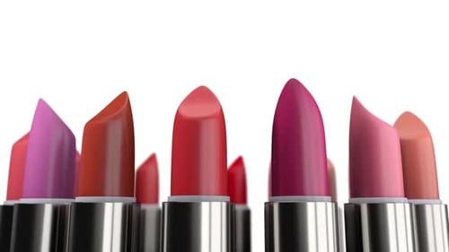 Lippenstift, Damen-Accessoire und Beauty-Produkt für Make-up und stylischen Look