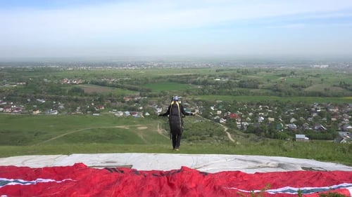 Beginning of Paragliding