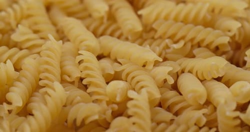 Fusilli close up
