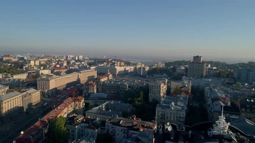 Expansive Cityscape Aerial View During Daytime
