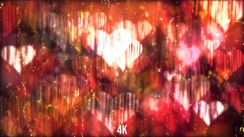 Fondo rojo corazón de San Valentín