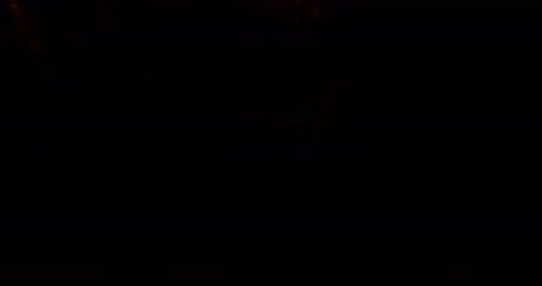 Abstract Smoke and Fire Plume