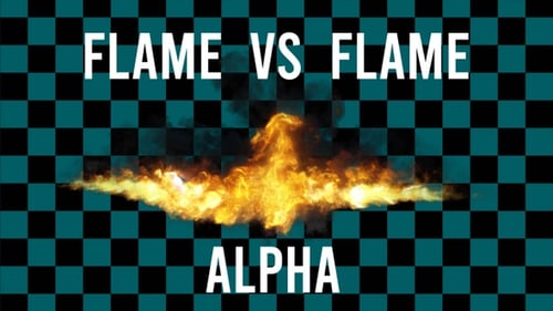 Realistic Fire Collision and Powerful Explosion Alpha Channel Transition