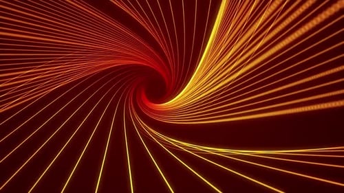 Abstrakte Linie Vortex-Schleife