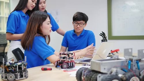 Student team development startup technology