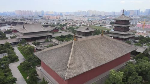 Chinesische Klöster, Historisches Gebäude