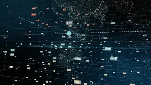 Futuristic Digital Earth Network with Government Spending Data