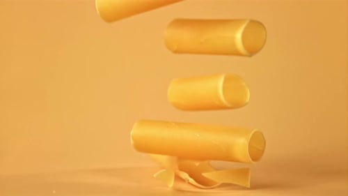 Super Slow Motion Pasta Cannelloni Dry Falls