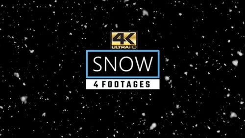 Realistic Falling Snow Overlay for Winter Scenes