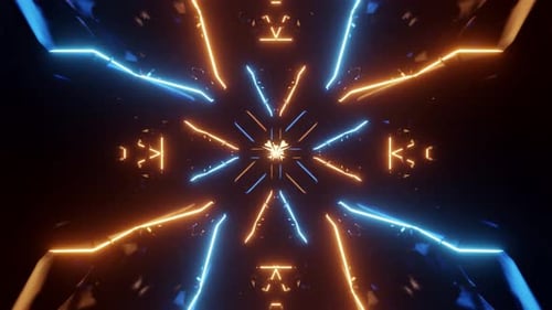 Abstraktes Mandala