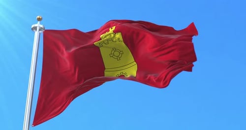 Drapeau de Middelbourg, Zélande, Pays-Bas