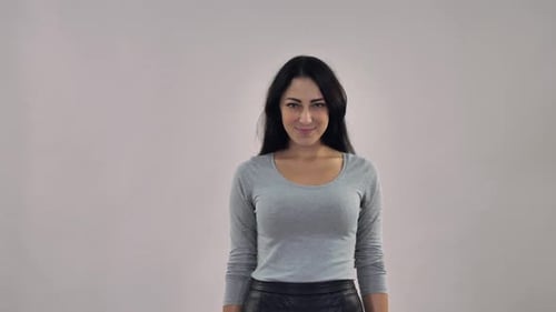 chica, actuación, lengua