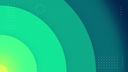 Animated Abstract Geometric Gradient Background Seamless Loop