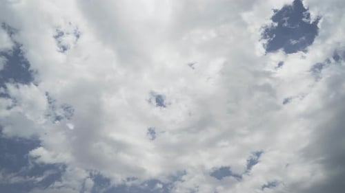 Moving Clouds and Rain Clouds Time Lapse 4K