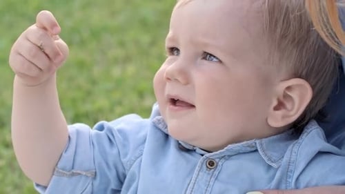 Curious Baby Boy