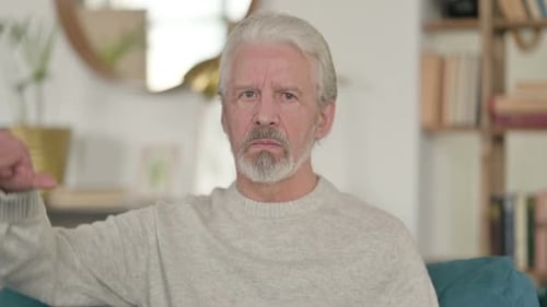 Thumbs Down By Old Man