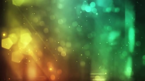 Bokeh Lights Particles Background