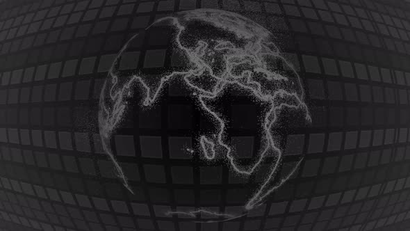 Techy earth map animation. Animated map background. Vd 984, Backgrounds ...