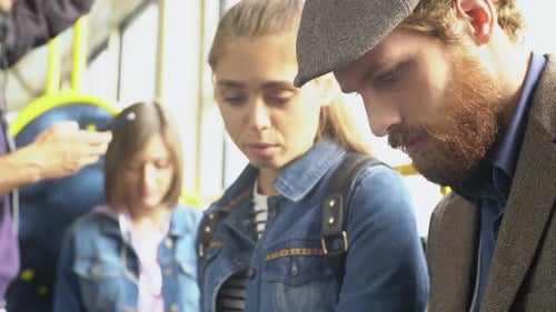 Passengers Riding a Bus Using Mobile Technology