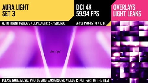 Aura-Licht (4K Set 3)