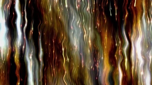 Festive Abstract Golden Light Streaks Luxury Lounge Background Loop