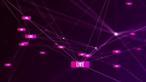 Social Media und Hintergrund in der Netzwerktechnologie