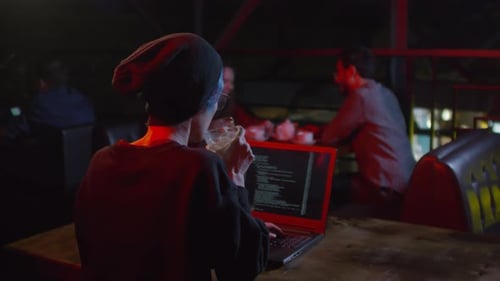 Freelancer Coding in Restaurante