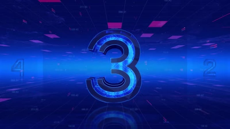 Sleek 3D Digital Countdown Opener, Backgrounds Motion Graphics ft ...
