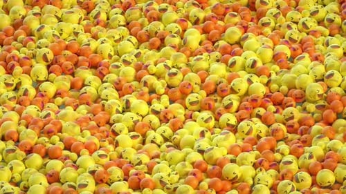 Animated Bouncing Laughing Emoji Background