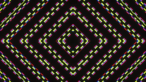 Abstract Looped Animation of Smooth Squares 02