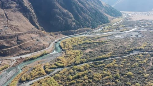 Mountains And River