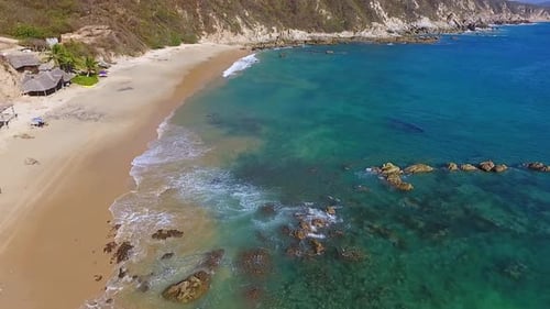 Playa de Tehuamixtle, Jalisco.
Mexique