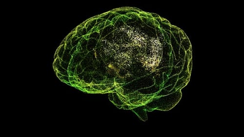 Biomedizinische Neuronenpathologie und diagnostischer Scan