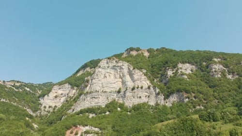 Afurja Waterfall Located in Quba Guba Azerbaijan