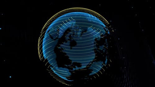 earth hologram hud