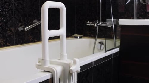 Bathtub Safety Grab Bar for Elderly and Disabled
