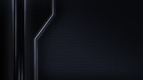 Futuristic Glowing Lines and Grid Dots Background Loop