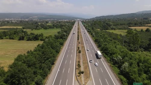 Autofahren Drohne