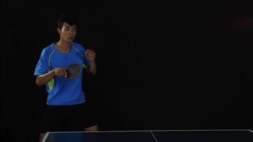 Ping Pong Player Is Playing