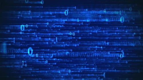 Data Stream Rolling Background